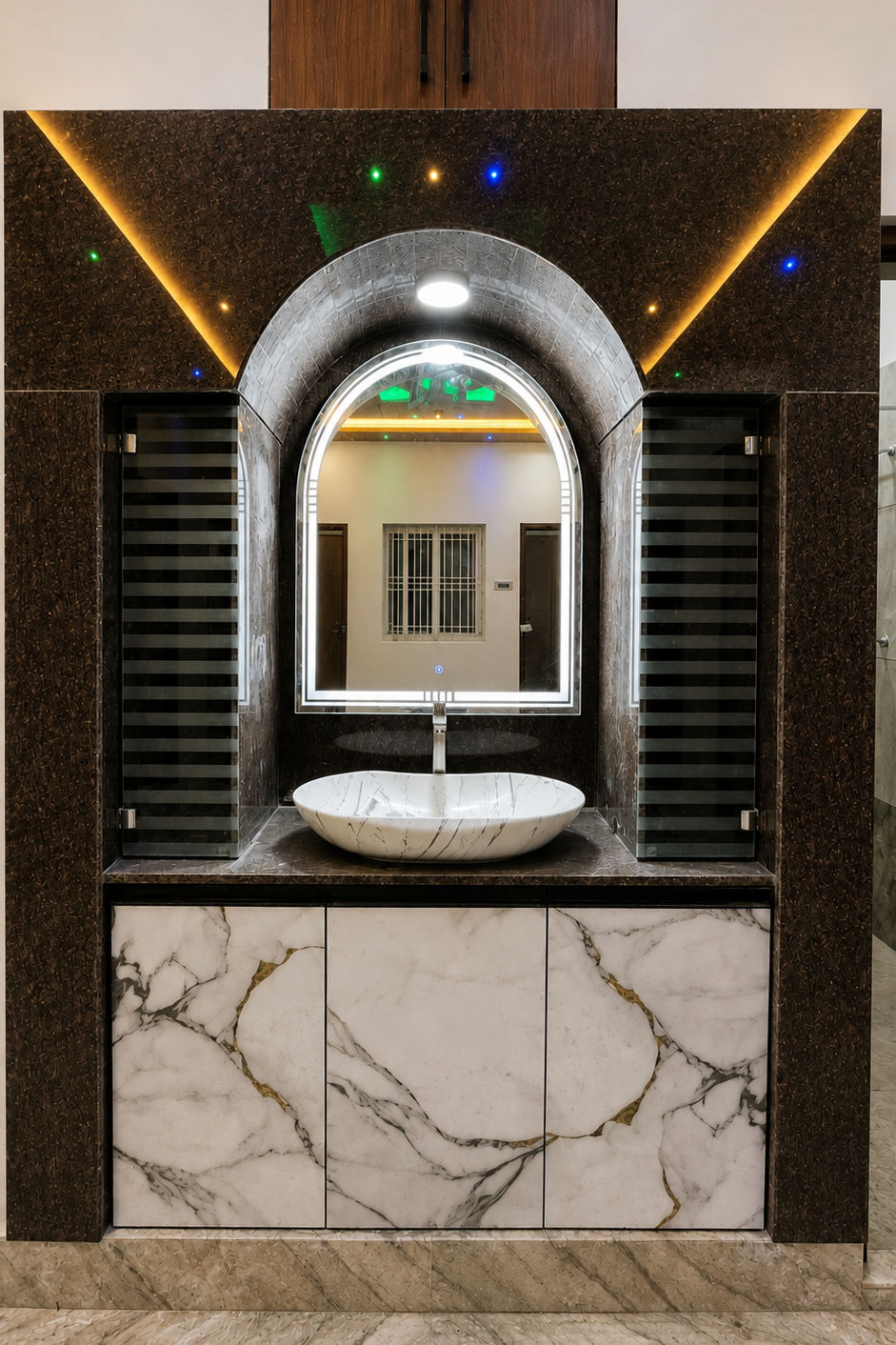 washing area